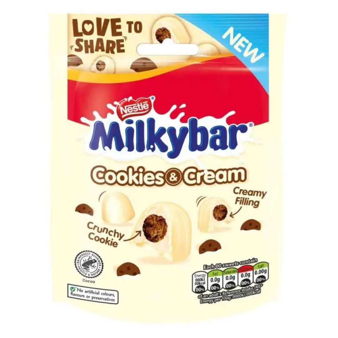 MILKYBAR COOKIES & CREAM 73G